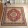 Shiflett Oriental Burgundy/Mustard/Black Area Rug