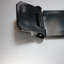 2x Black Acrylic Hasp & Staple Set 60 mm, Plastic Latch, Terrarium, Aquarium