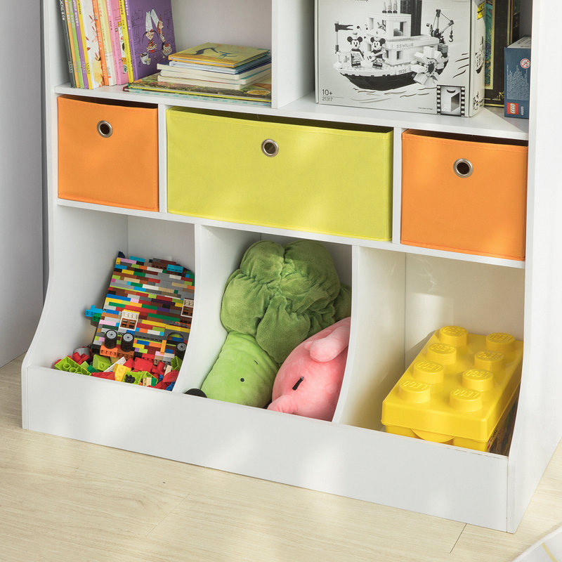 Yvette 93cm H X 92cm W Kids Bookcase