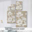 «Vintage Floral Print», impression encadrée sur toile-1207393838