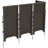 44'' H x 2'' W Brown Vinyl Fencing with 4 Panel(s) Included