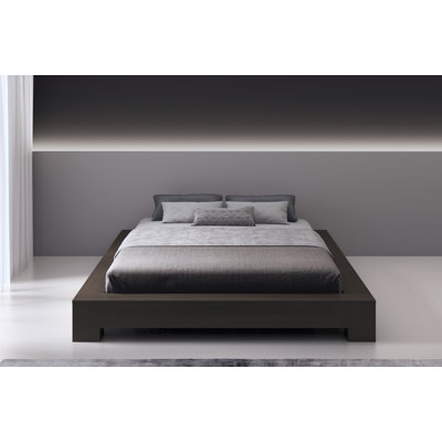 Grand lit plateforme