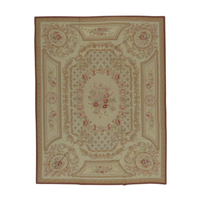 Hand Knotted Wool Oriental Area Rug