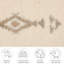 Hand Knotted Wool Cream Indoor Rug-73035485