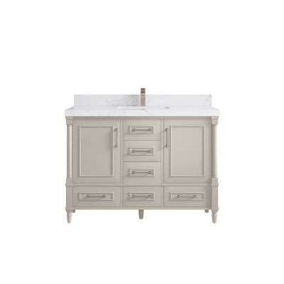 Meuble-lavabo simple avec comptoir 48 po Aberdeen