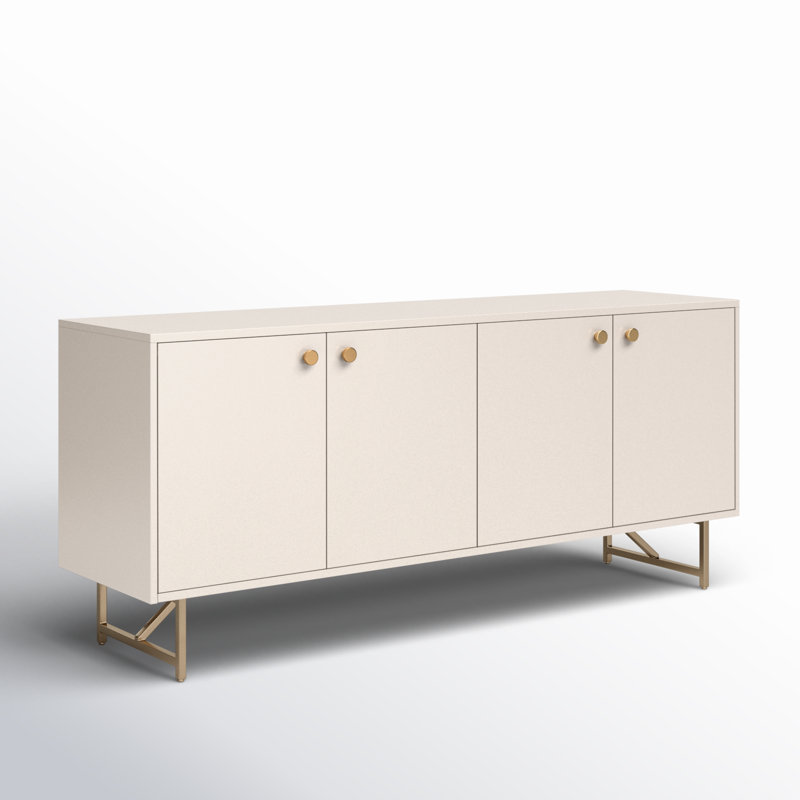 Van 72'' W Solid Wood Sideboard