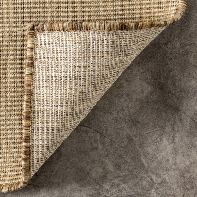 Nakia Transitional Indoor/Outdoor Area Rug, Rectangle 3'6" x 5'