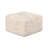 Cathryn Modern Faux Fur Foam Modular Compressed Ottoman-1429208258