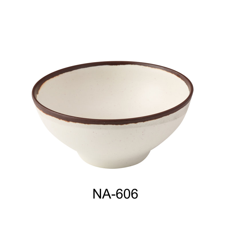 Nature Art 28 Dining Bowl, White
