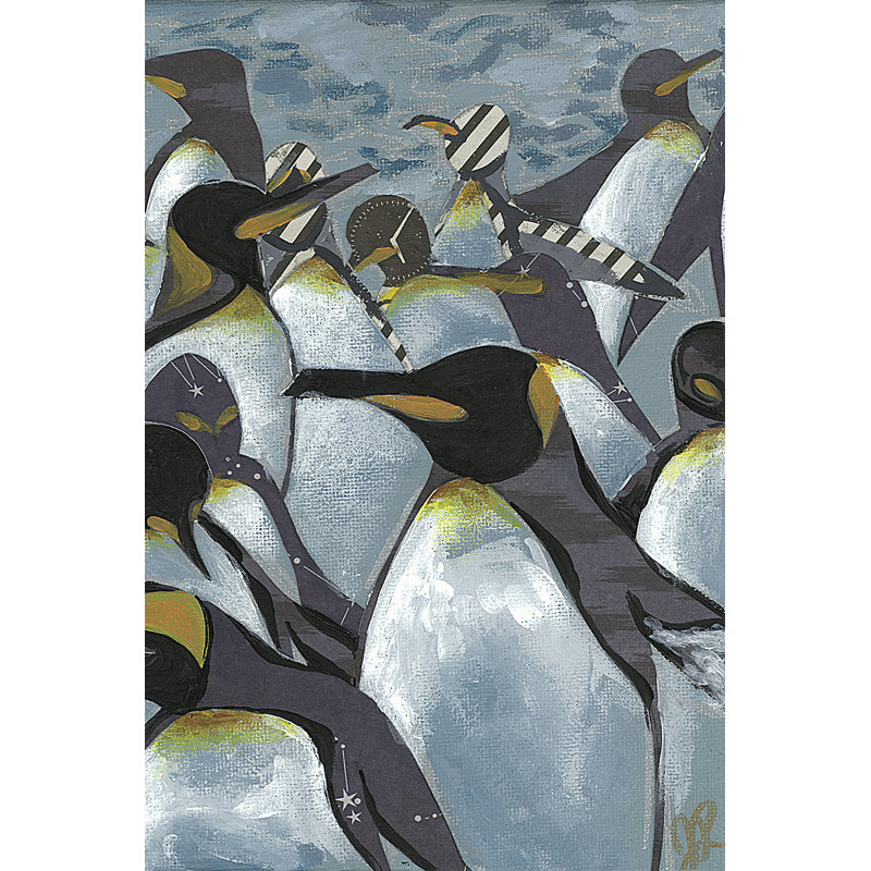 Colony Of Penguins II by Jennifer Rutledge - Wrapped Canvas Art Prints, 122cm H x 81cm W x 3.8cm D