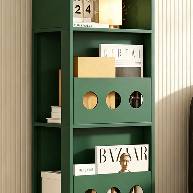 Tablette de rangement mobile, Vert