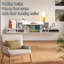 Bureau modulaire mural pliable avec tablettes