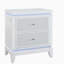 Table de chevet blanche ADALID
