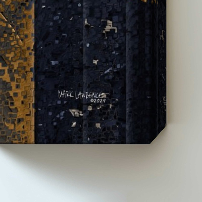 2 Jean 1: 6. «Love's True Journey» par Mark Lawrence, H 36 po x l 60 po x P 1,5 po, Toile tendue, Aucune couleur
