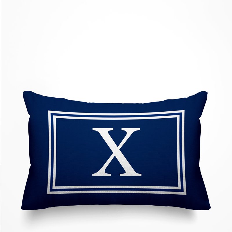 Coussin Colter, X, Bleu marine