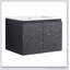 Meuble-lavabo mural 24 po avec lavabo en céramique et porte d'armoire à fermeture en douceur 24 po