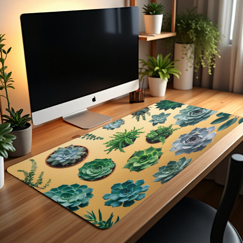 Polyester Desk Pad, 23.6x13.8