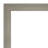 Grand Narrow Half-Inch-Bevel Framed Wall Mirror-119749192