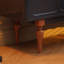 Commode rétractable de style rétro