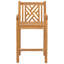 Outdoor Teak Bar Stool