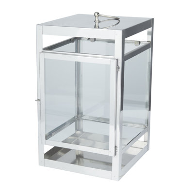20.5'' H Stainless Steel Tabletop Lantern
