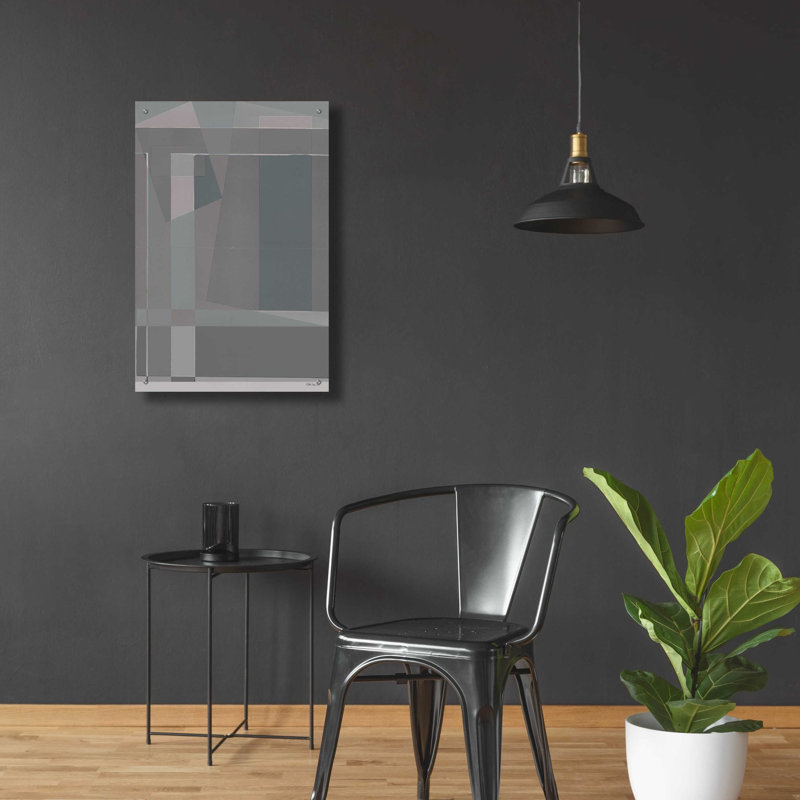'Blocks I' by Stellar Design Studio, Acrylic Glass Wall Art, 36" H x 24" W x 0.2" D