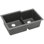 Évier de cuisine à double cuve encastrable 33 po x 20-1 / 2 po x 9-1 / 2 po Quartz Classic