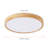 1-Round white LED dimmable acrylic ceiling light