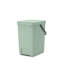 Poubelle de recyclage en plastique Sort & Go, 6,6 gallons-93819351