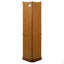 6 Shelf Lighted Corner Curio Cabinet With Adjustable Tempered Glass Shelves-281876541