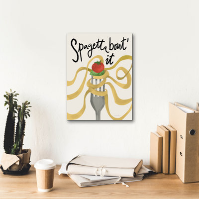 "Epa Graffiti" Pasta Italiana 4 "par Farida Zaman, art mural sur toile, 12 po x 16 po