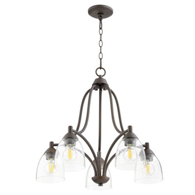 Lustre classique/traditionnel ombré 5 lumières Brophy