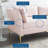 Ardent Performance Velvet Loveseat-923928800