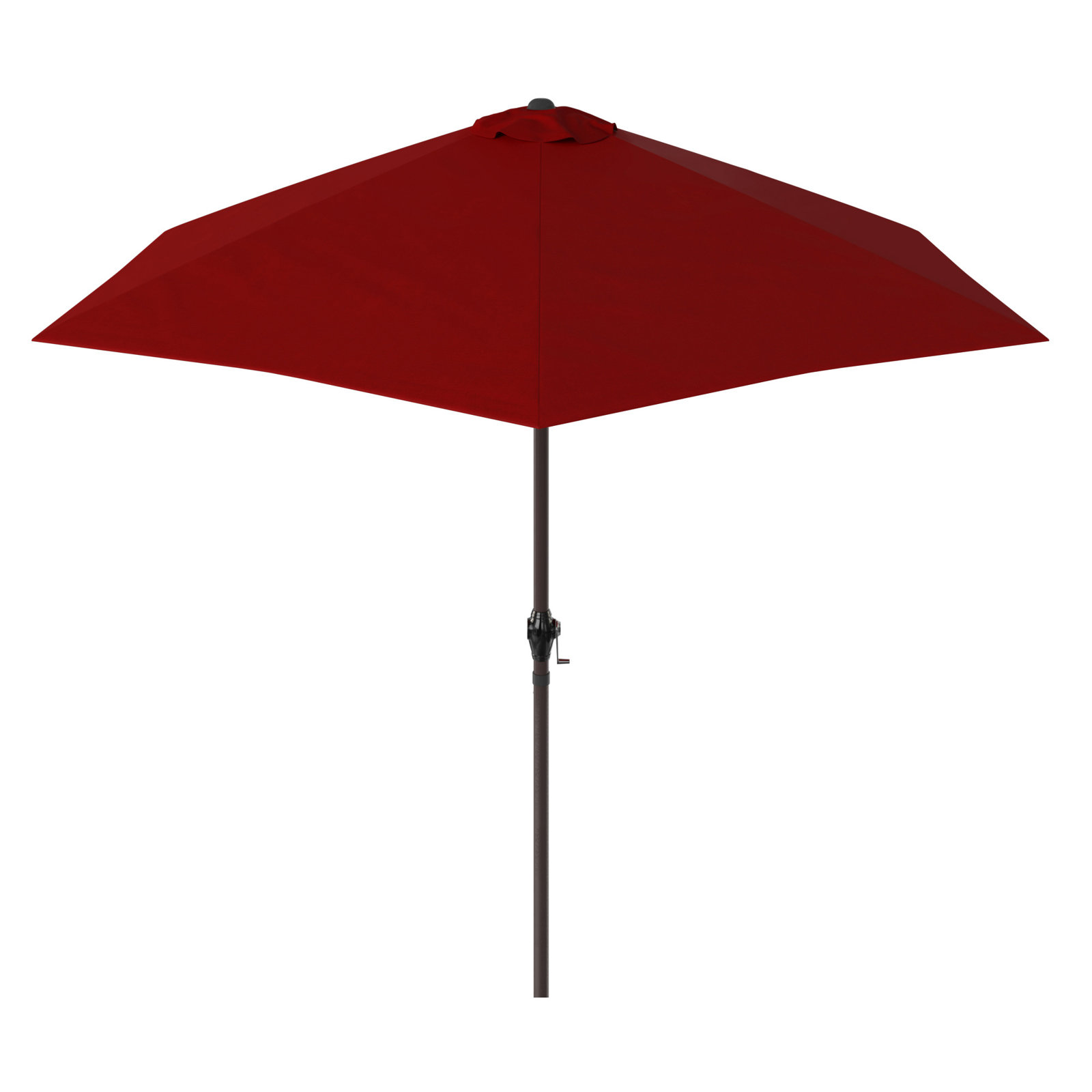 Astraea 108'' Outdoor Umbrella, Brick - Polyester