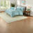 Contemporary Aqua Bedding Sets With Metallic Shine