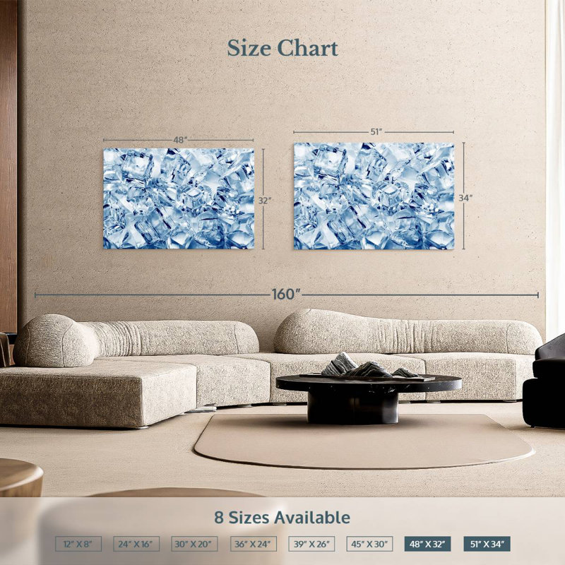 Ice Cubes Abstract