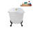 57.5'' x 29.5'' Soaking Acrylic Bathtub-83636125-83636115