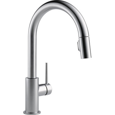Trinsic Pull Down Sprayer Kitchen Sink Faucet, Single Handle Kitchen Faucet