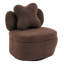 Upholstered Teddy Swivel Accent Chair-1710824900