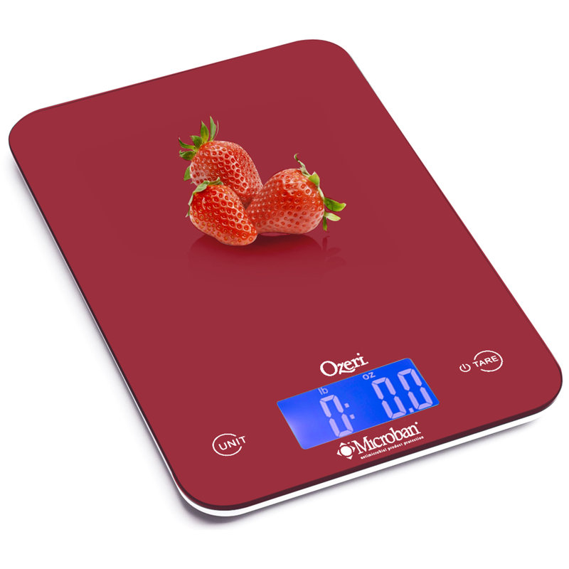 Ozeri Digital Scale, Red Engine