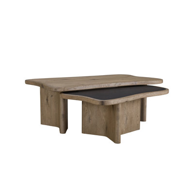 Oak Nesting Cocktail Table