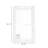 Rectangle Solid Wood Full Length Mirrors-129871002