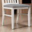  Ensemble de table de salle à manger extensible 7 pièces avec 6 chaises rembourrées, ensemble de table de cuisine ovale / ronde en bois massif et chaises, ensemble de table de salle à manger de style campagne moderne de style Mid-Century-1505837072