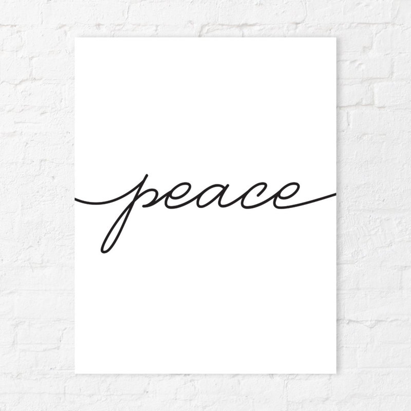 Peace - No Frame Print