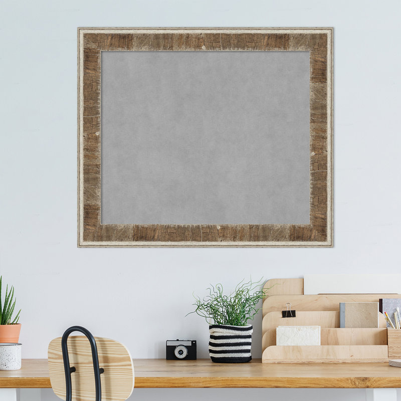 Tableau magnétique Farmhouse Brown, H 25 po x l 29 po