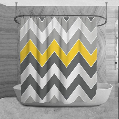 Fanette Microfiber Shower Curtain
