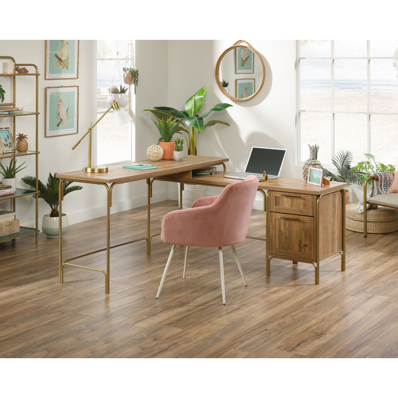 Coral Cape L-Desk