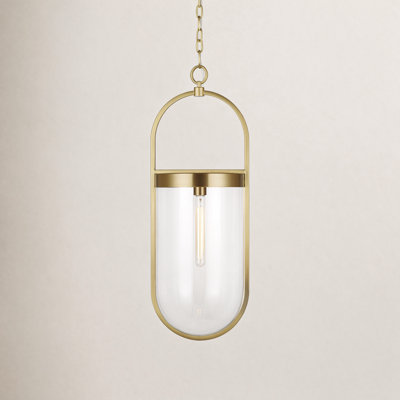Single Light Glass Dimmable Pendant
