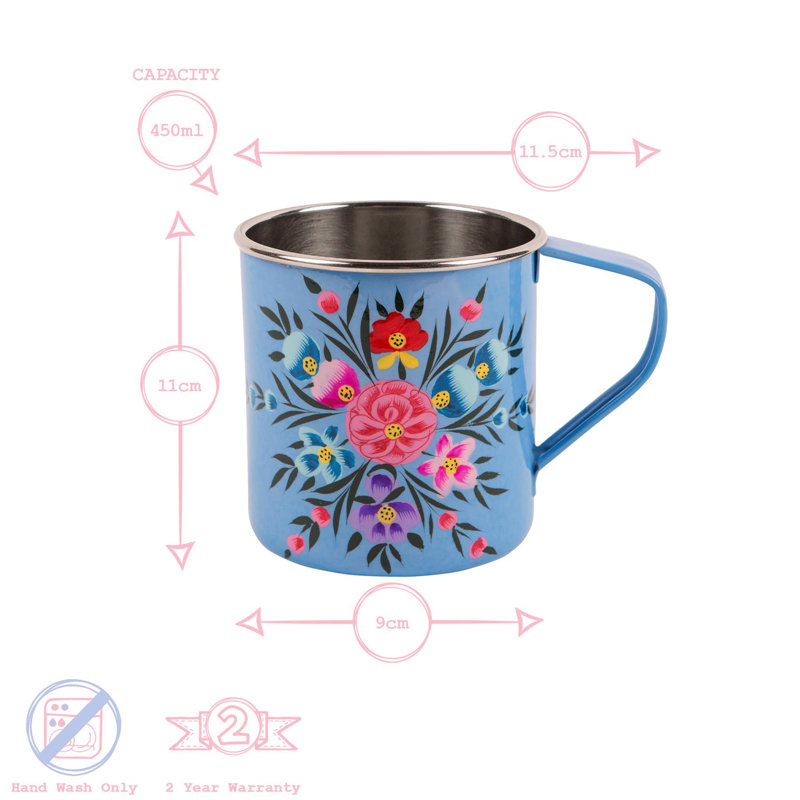 Camping Mug - 450ml, Ocean