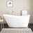 67" Saunders Acrylic Freestanding Tub